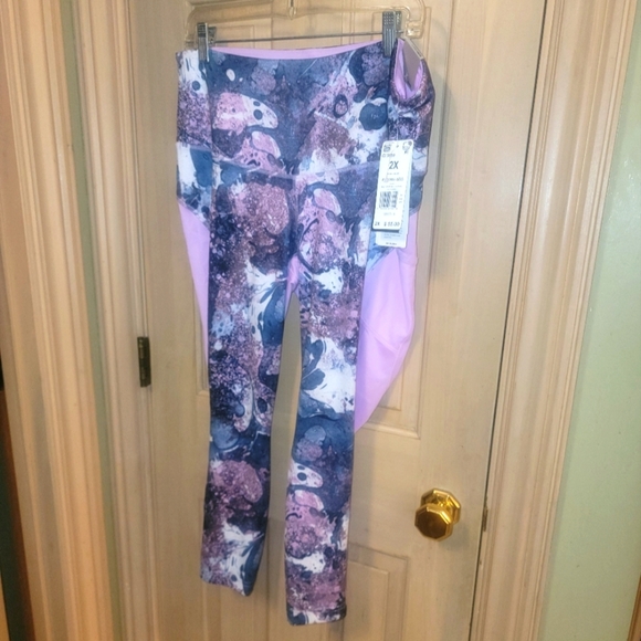 adidas Pants - NWT Womens Plus sz 2X Adidas Zoe Saldana Multi Sport  Athletic Pants